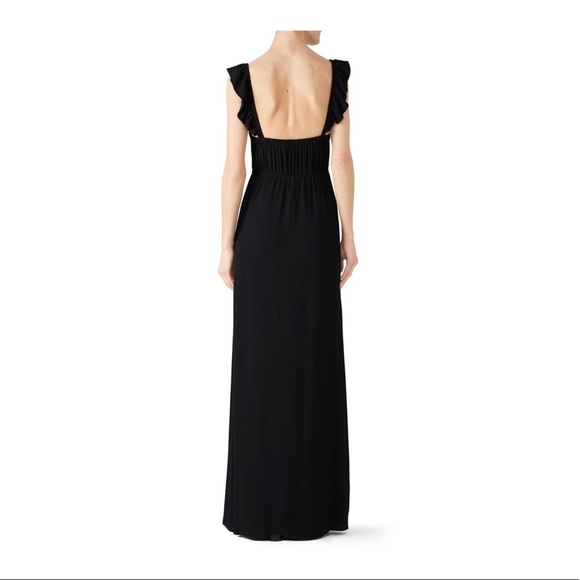 Black Bardot Maxi - Picture 3 of 4
